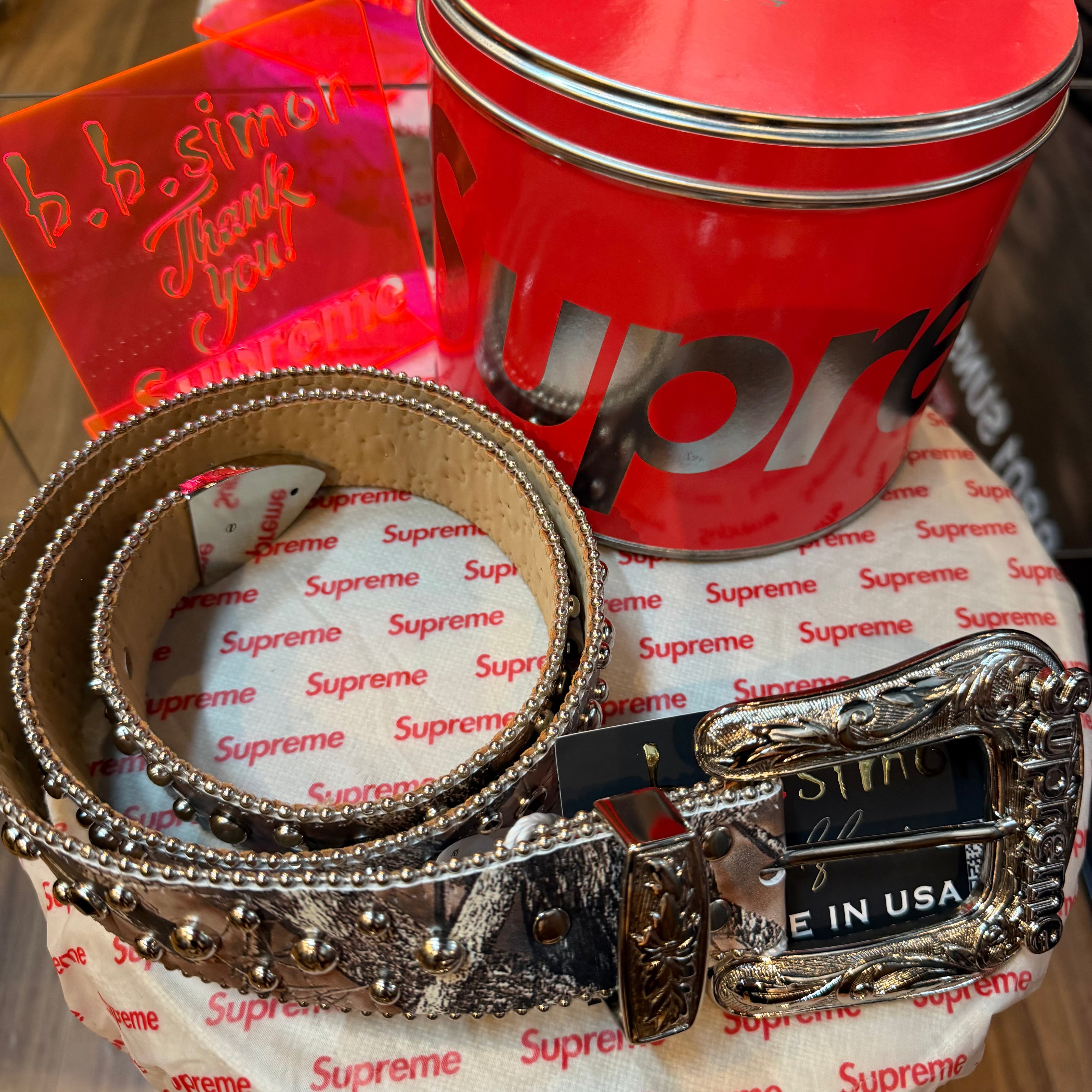 Size【M】 SUPREME シュプリーム 24AW Supreme x B.B. Simon Studded