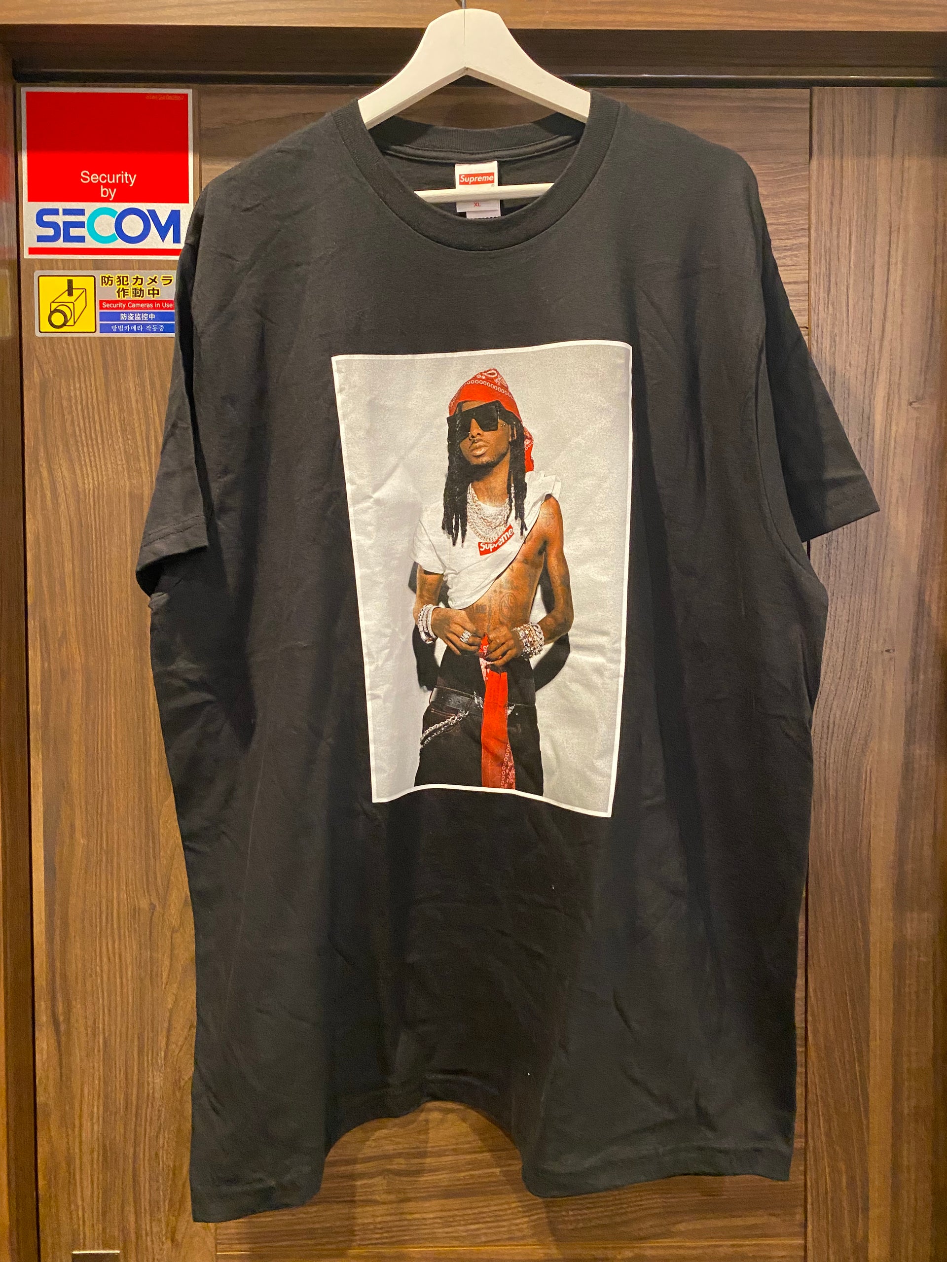 トップス supreme 25aw Playboi Carti Tee black XXL SUPREME FW25 PLAYBOI CARTI PHOTO TEE BLACK WHITE PURPLE RED