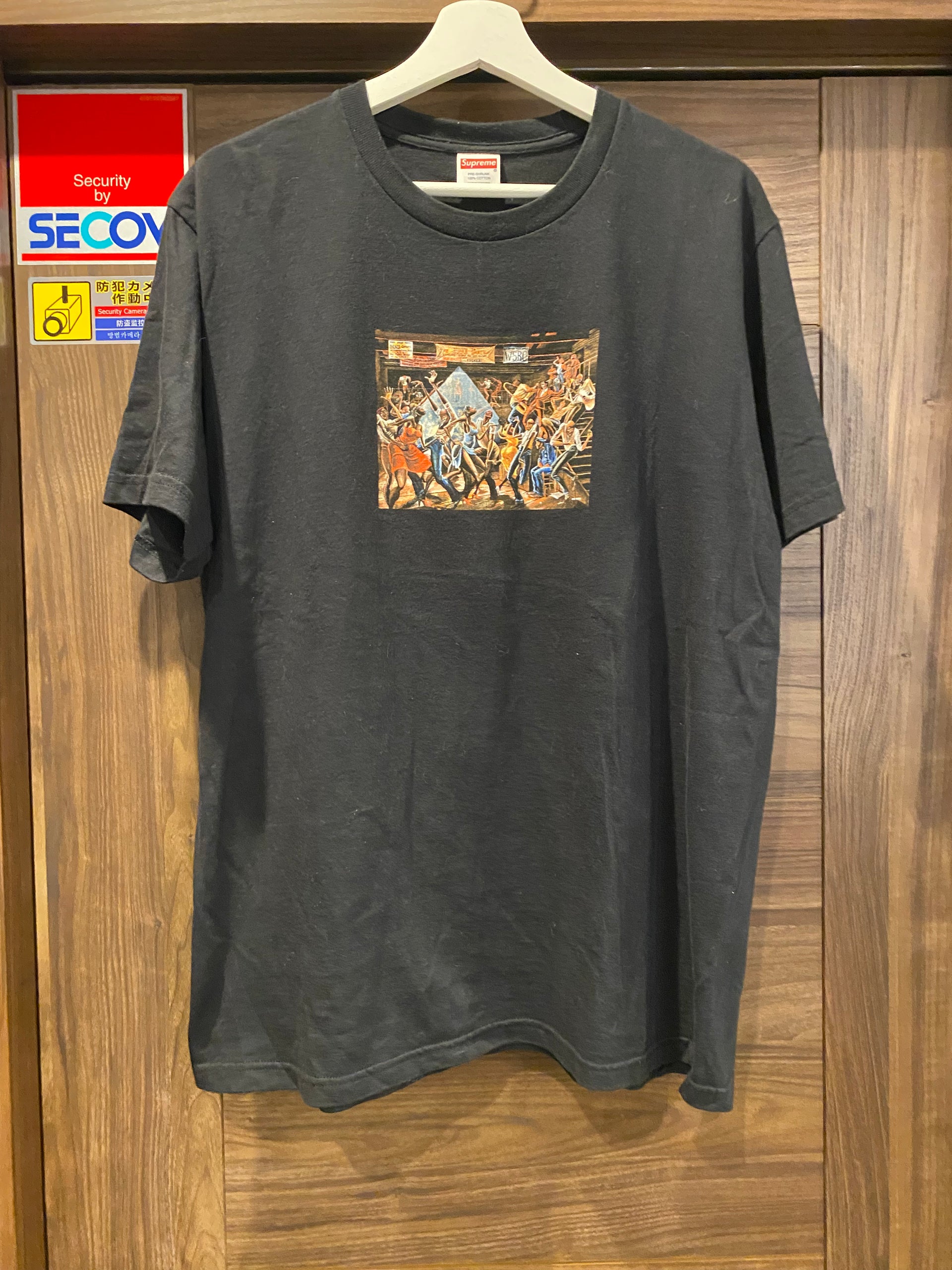 新品　Supreme　Ernie Barnes Tee　Ｔシャツ　ブラック　Ｍ Supreme Ernie Barnes Tee 
